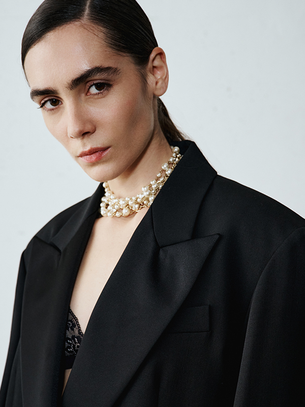 Collier Perle Intrend
