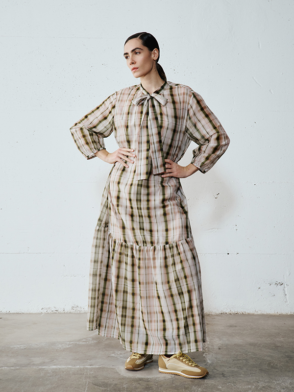 Vestito Plaid Pattern Intrend